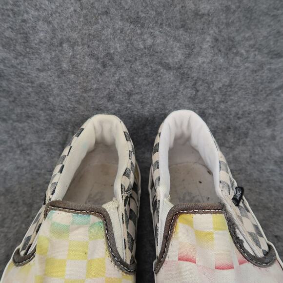 Vans Shoes Missy 2 Sneaker Classic Slip On Casual Canvas Skate Checkered Trainer - Picture 3 of 11